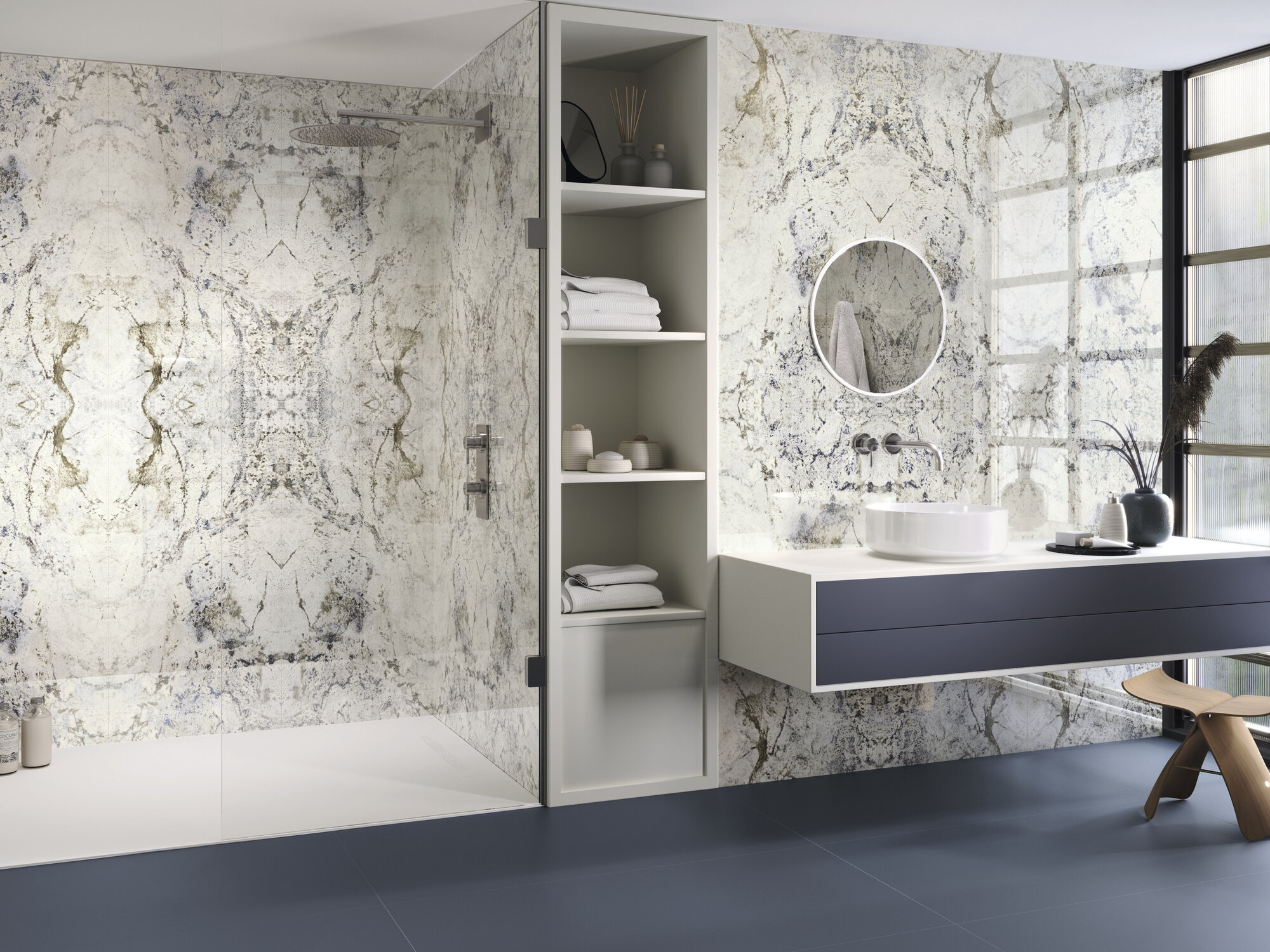 Ape Grupo Коллекция ALPEN QUARTZ Pol 120*280 см (L86) в интерьере