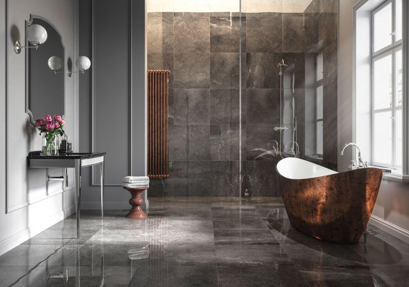 Nowa Gala полированная IG 13 60x60 см в интерьере