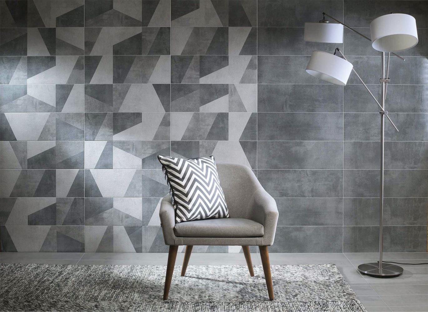 Керамика Gres Modesto Натуральная Декор L-LD1 MDS 00 20x60 см (2062) в интерьере