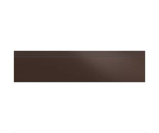 Керамика будущего DECOR  Декор Ступень Декор PLR Шоколад 120x30 см