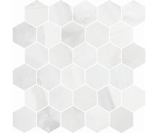 Gazzini WHITE ONYX ESAGONO LAPPATO 30*30 см