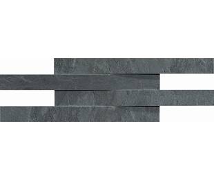 Gazzini MOVE Mosaico Onda Black 12*30 см