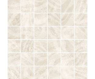 ROBERTO CAVALLI Metal Soul Mosaico Zebra Platinum 30*30 см