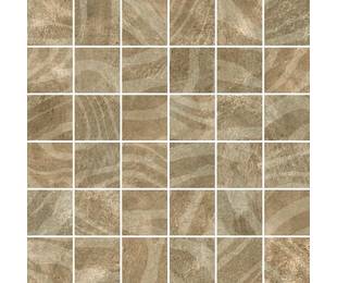ROBERTO CAVALLI Metal Soul Mosaico Zebra Brass 30*30 см