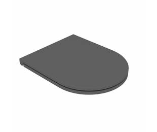 GSG Коллекция Like Сиденье с крышкой для подвесного унитаза (Slim плавное закрытие), цвет черный матовый