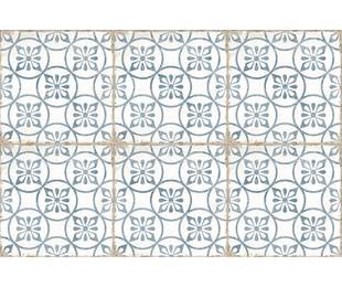 Nanda Tiles Коллекция GRAFTON Capel Blue Satin 20*20 см