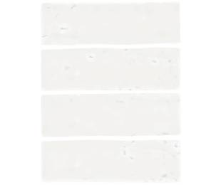 Nanda Tiles Коллекция LAUREL CLAY Prima White Gloss 6*20 см