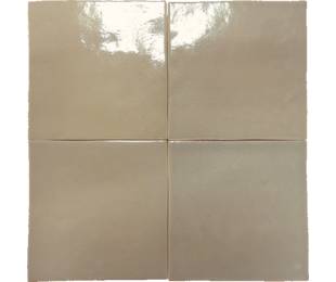 Nanda Tiles Коллекция MANARA CLAY Temara Taupe Gloss 10*10 см