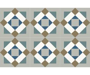 Nanda Tiles Коллекция KOMPAS Nara Mat 20*20 см