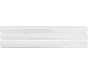 Estudio Ceramico Коллекция ACANTO V-Ribbed White Mat 10*40 см
