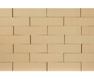 ЭкоКлинкер Кирпич клинкерный облицовочный пустотелый Ваниль накат Вышгород 25х12х6.5